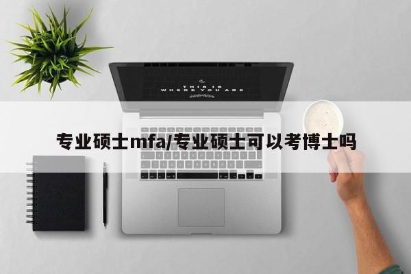 专业硕士mfa／专业硕士可以考博士吗