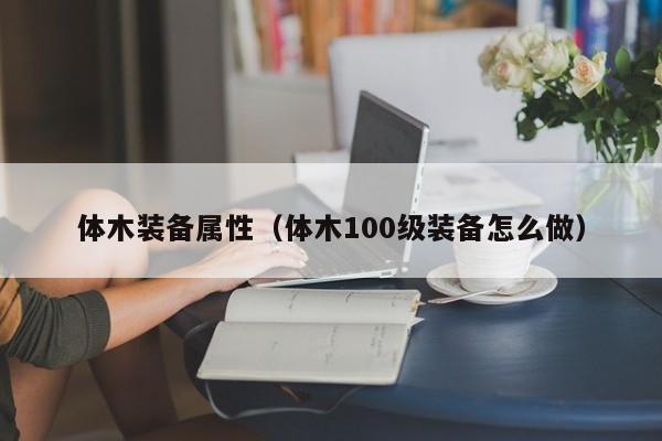 体木装备属性（体木100级装备怎么做）